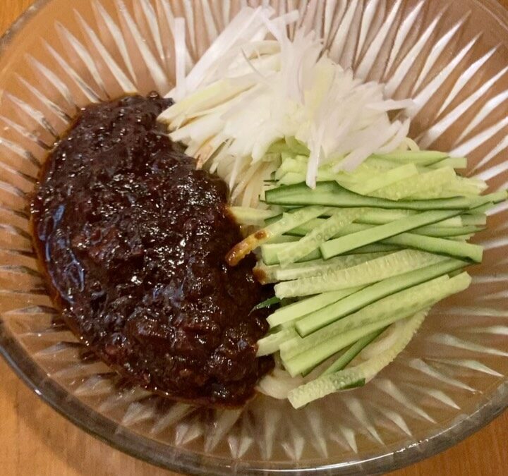 『冷やしジャージャー麺』