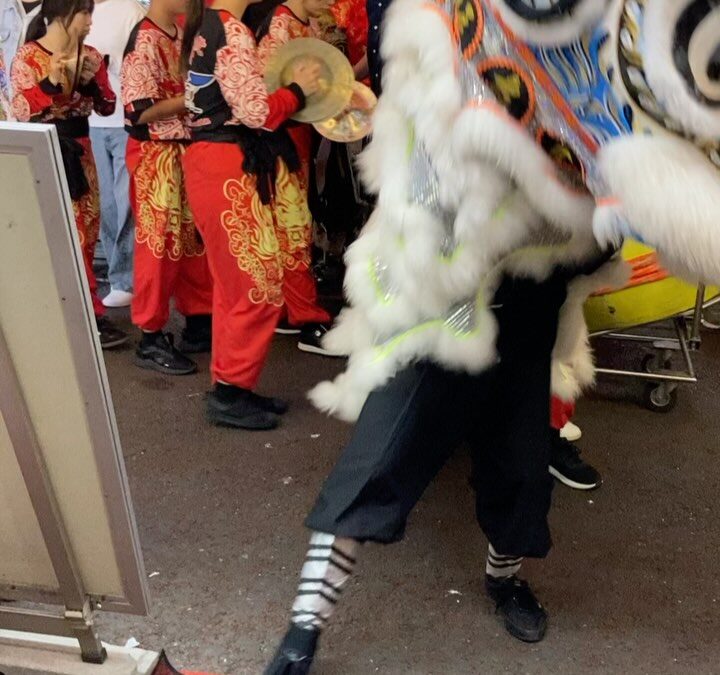 賑わっています！